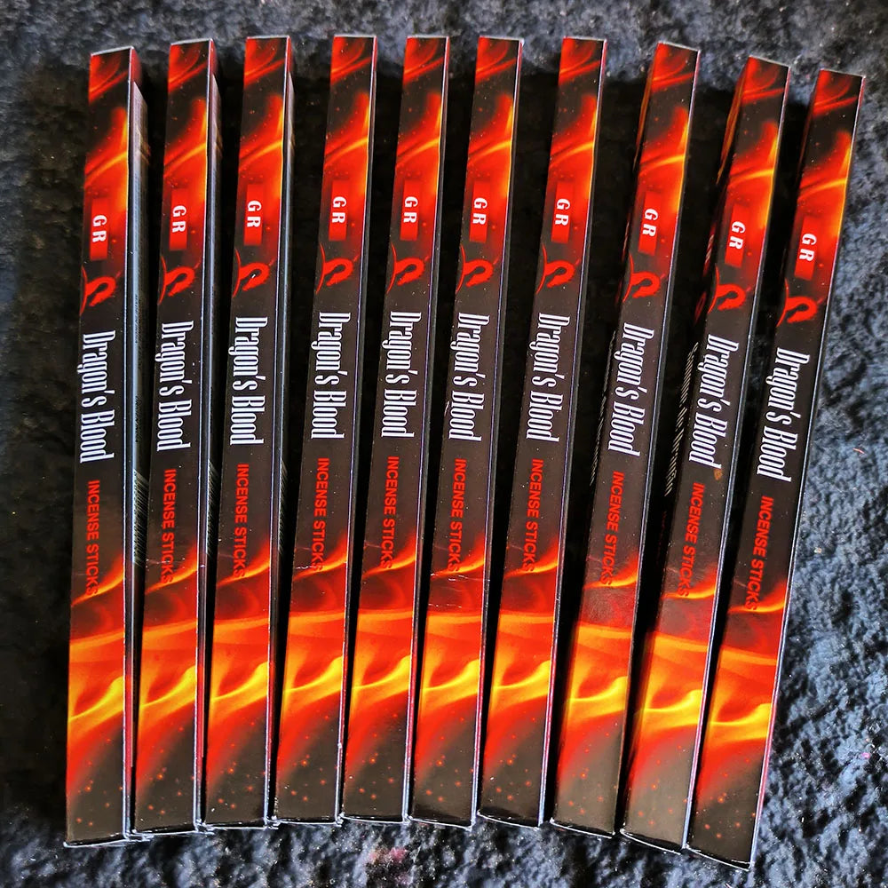 GR Natrual 10 Small Boxes Indian White Sage Incense Sticks Sandalwood OUDH Authentic Buddhism Supplies Bulk Sale Stick Incense