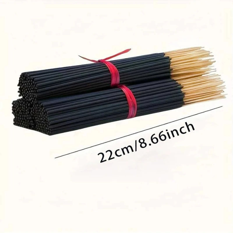 50/500 Incense Sticks Long Burn Japanese Cherry Blossom Home Fragrance for Yoga Meditation, Air Freshing Deodorize Aromatherapy