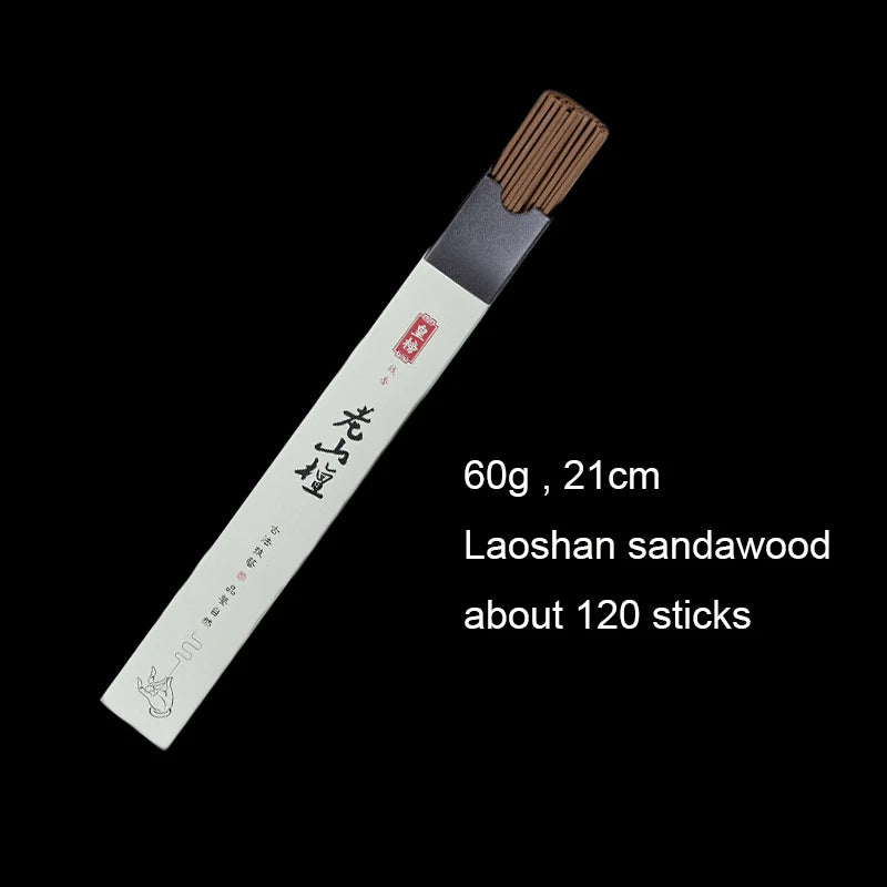 Natural 60g Laoshan Sandalwood Incense Sticks 21cm Home Scents Eaglewood Stick Incenses Wormwood Mosquito Prevention Fragrance