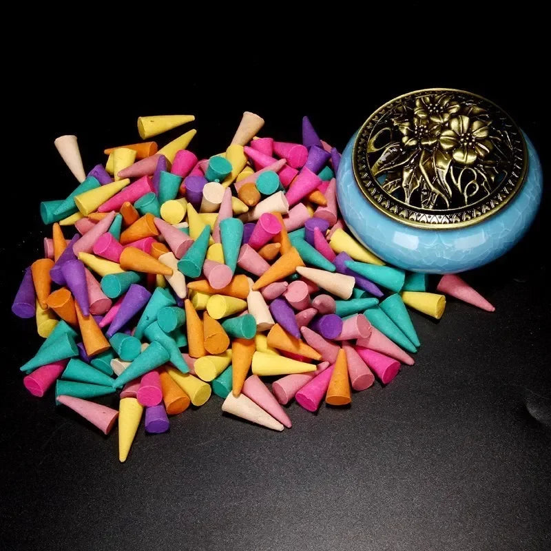 F Natural Sandalwood Incense Cones 50g Bulk