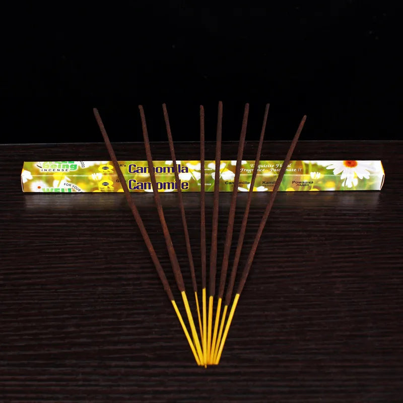 80-200 Sticks India Lavender Incense Jasmine Sage Rose Home Fragrance Bedroom Toilet Air Freshing Tibetan Line Aromatherapy