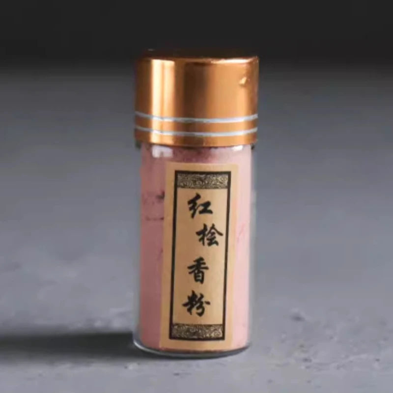 Laoshan Sandalwood Agarwood Red Cypress Incense Powder Invigorating Spirit Soothing Mind Purifying Air Household Tea House Home