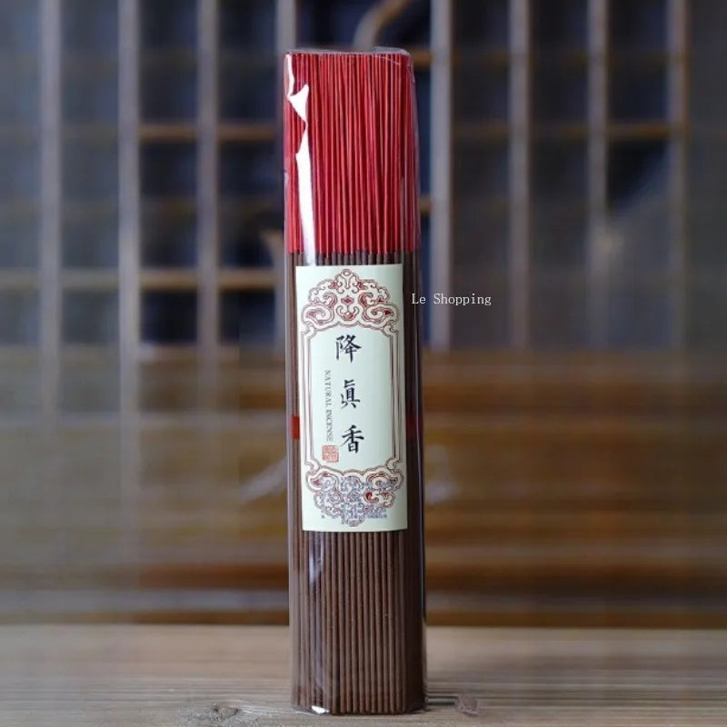 500g Natural Incense Stick Bamboo Skewer Incense God of Wealth Worship Buddha/Taoist/Household Indoor Air Purification Aroma