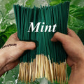 Fresh Mint Aromatherapy Stick, Mint Helps to Refresh the Mind and Improve Air Circulation, Suitable for Yoga and Meditation, Home, Living Room, Tea Room, Hotel, Outdoor Activities, Easy to Carry