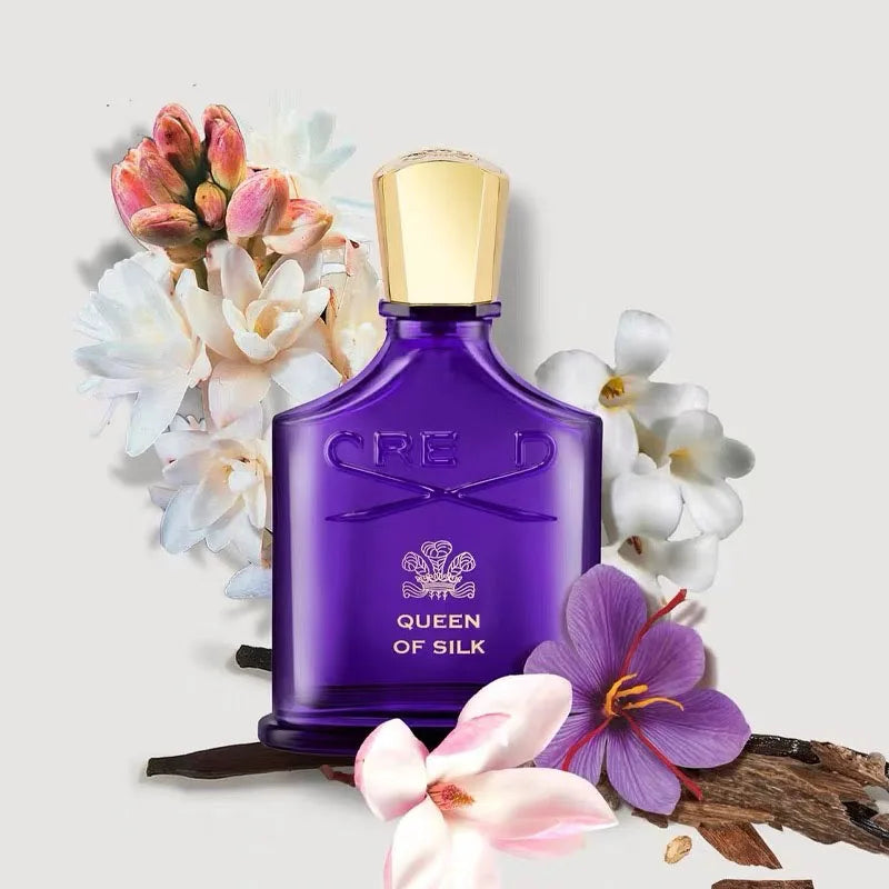 Cree.d Queen of Silk Floral Oriental Tone, women's perfume spray, 3.4oz100ml, high-end luxury, lasting fragrance, suitable for multiple venues, gift choice