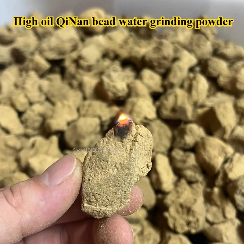 50g High Oil Qi Nan Agarwood Water Grinding Powder Hand-made Incense Material Indoor/soothing Purification/lasting Fragrance