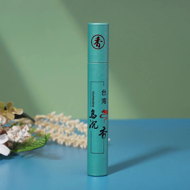 Approximately 30 pieces/can, natural thread fragrance short version 10.5cm, burning for 15-25 minutes, indoor deodorization of sandalwood, agarwood, old mountain, and water sinking aromatherapy