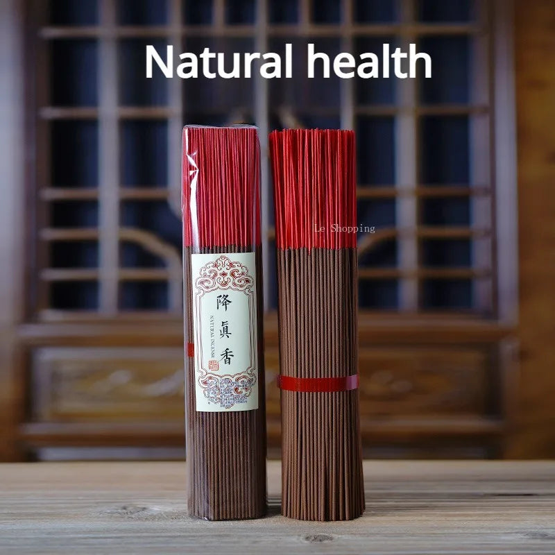 500g Natural Incense Stick Bamboo Skewer Incense God of Wealth Worship Buddha/Taoist/Household Indoor Air Purification Aroma