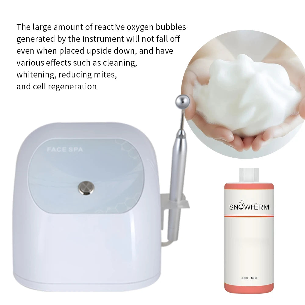 Sakura Lavender Rose Agilawood Bubble Solution for Hydrogen-Oxygen Facial Bubble Machine Deep Cleaning Moisturizing Oil Control