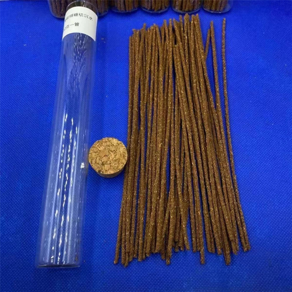 Handcrafted Sinkable Tiger‑Stripe Kyara Agarwood Stick Incense,Tiger‑Stripe Kyara,Incense for Home&Meditation,Oud Incense Sticks