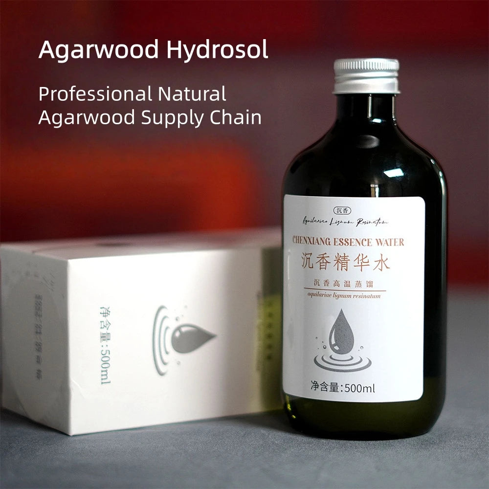 500ml Agarwood Essential Oil Hydrosol Pure Distilled