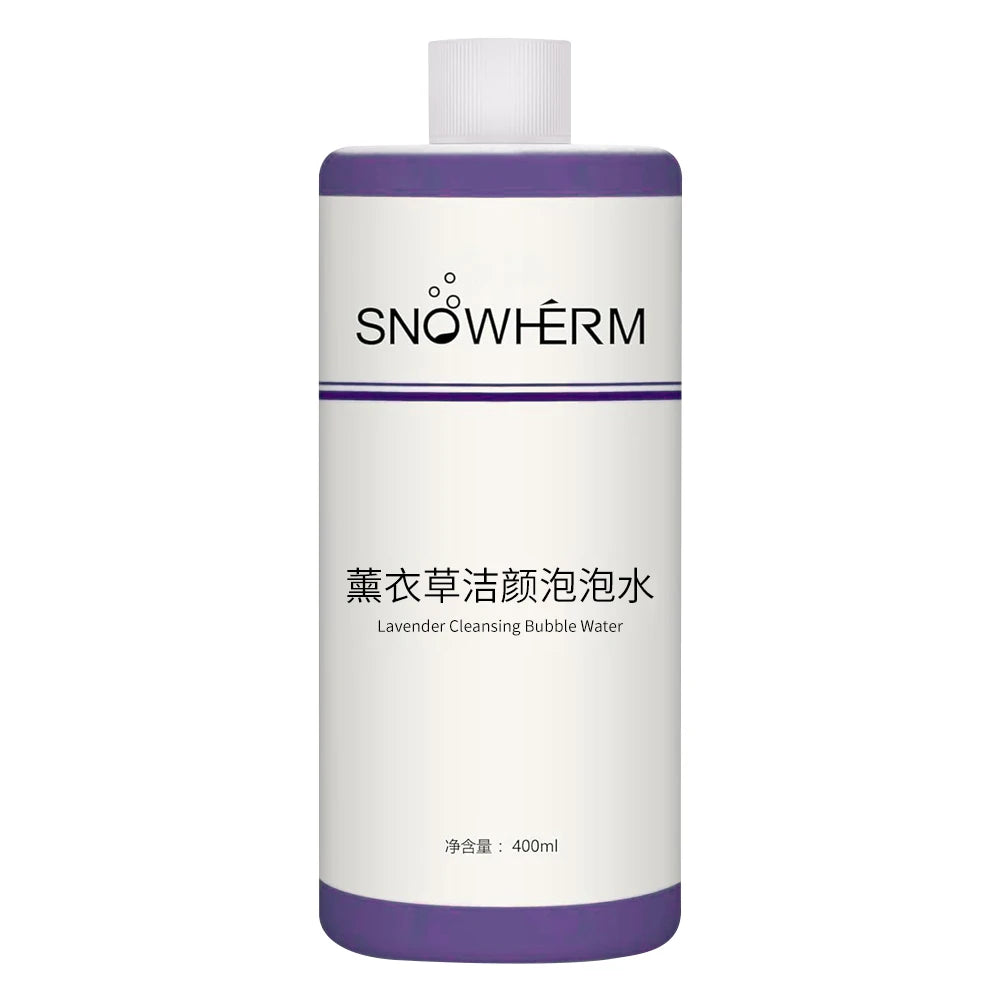 Sakura Lavender Rose Agilawood Bubble Solution for Hydrogen-Oxygen Facial Bubble Machine Deep Cleaning Moisturizing Oil Control