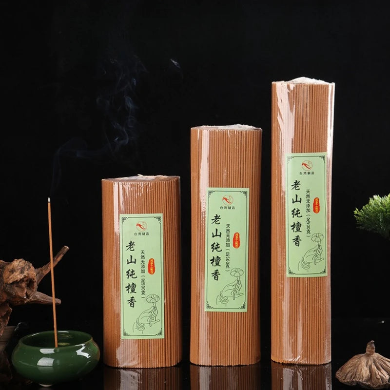 Old Indian Sandalwood Incense Sticks, Long-Lasting Natural Air Purifier Fragrance for Prayer, Meditation, Relaxation Good Sleep