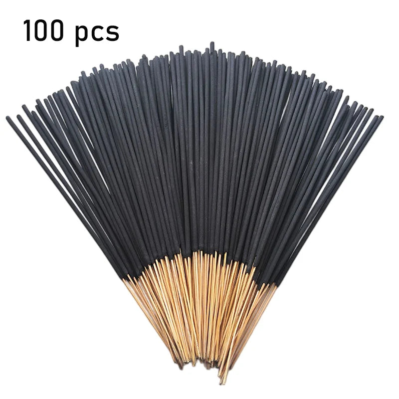 33/55/100/220/666pcs/lot Natural Japanese Black Cherry Blossom Incense Sticks 22cm Long Last Home Scents Bulk Sale Stick Incense