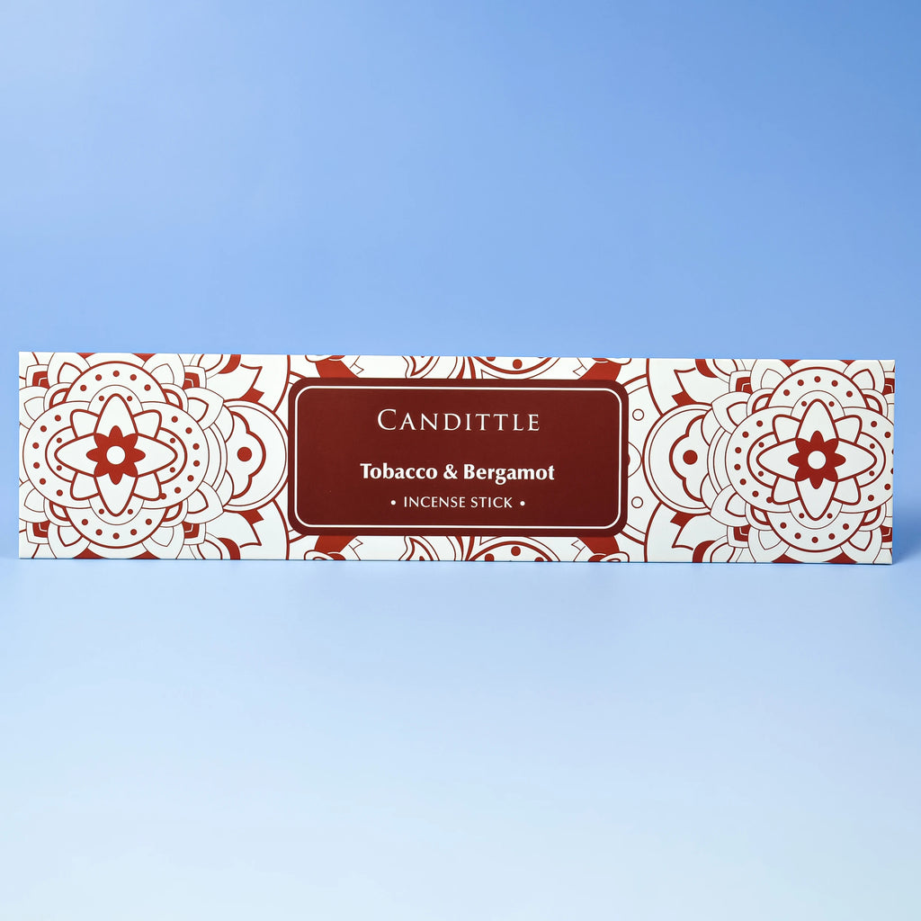 Tobacco Bergamot Incense Sticks for Home Aroma