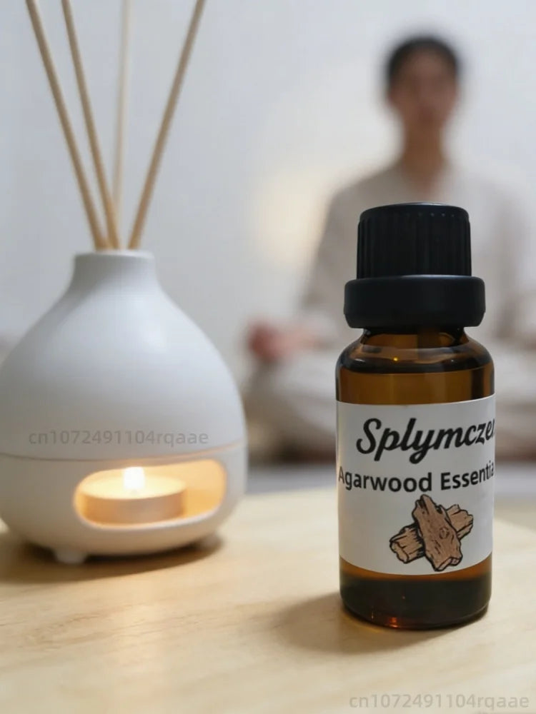 20ml Reed Diffuser Refill Neem Wormwood Agarwood Blue Lotus Natural Aromatherapy Oil Home Air Freshener For Bedroom Office