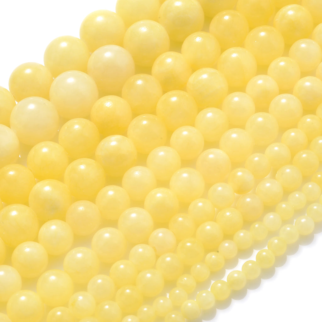 Natural Stone Beads Yellow Orange Agates Jades Malachite Tiger Eye Loose Spacer Beads For Jewelry Making DIY Bracelet 4/6/8/10MM