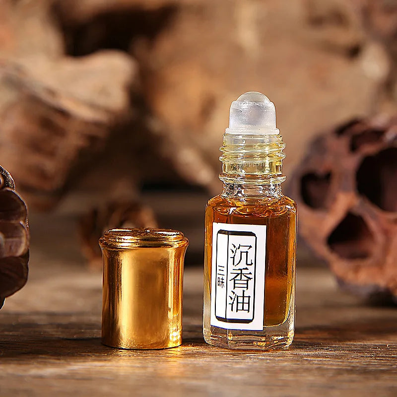 3ml Natural Agarwood and Sandalwood Essential Oil/Indoor Incense Burner Incense Purifies The Air Calms The Mind and Helps Sleep