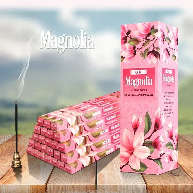 8 stick India Sandalwood Incense Sticks Meditation Lavender Sage Palo Santo Jasmine Line Incense Aromatherapy Lasting Fragrance