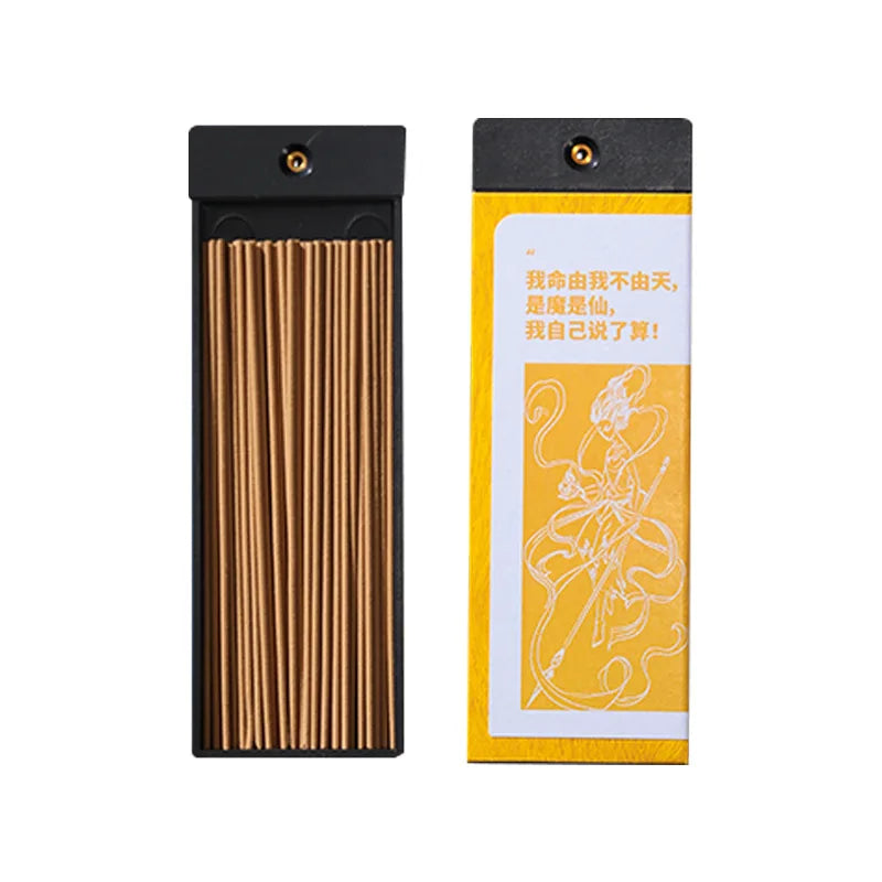 Agarwood Sandalwood Pocket Incense Fragrance Travel Portable New Chinese Short Style Nezha Cultural and Creative Incense