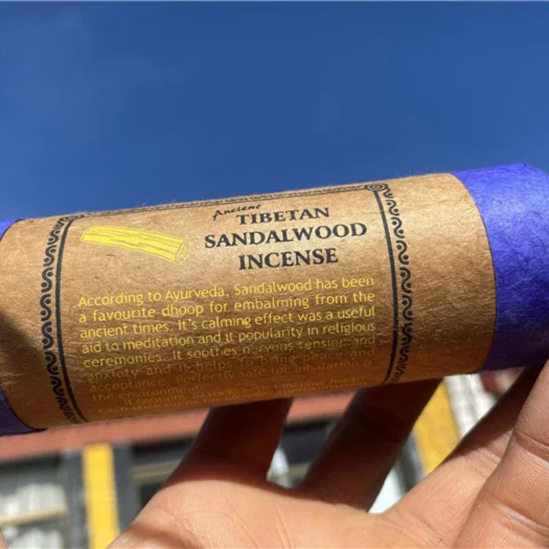 30 Sticks Nepal Pure Natural Palo Santo Incense  DIY Household To Relieve The Spirit Color Short Tube Line Incense NAGCHAMPA
