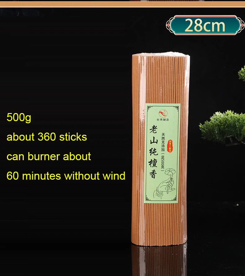 Natural No addition 500g Indian Laoshan Sandalwood Incense Sticks 23/28/32cm Bulk Sale Household Fragrance Tearoom Stick Incense - AliExpress