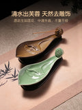 Ceramic lotus Line Incense Insert Sandalwood agarwood Household Indoor Study Incense Lighter lotus Lying Incense Burner Purifi