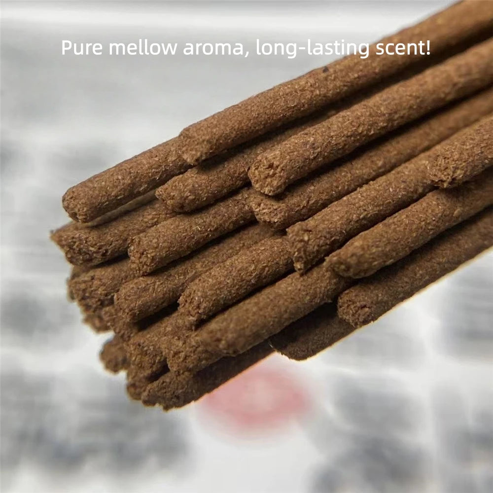 15 Stars Red Soil Kyara Handmade Incense, Natural Hainan Agarwood Sticks, Long Lasting Aroma for Home Use, Oud Incense Sticks