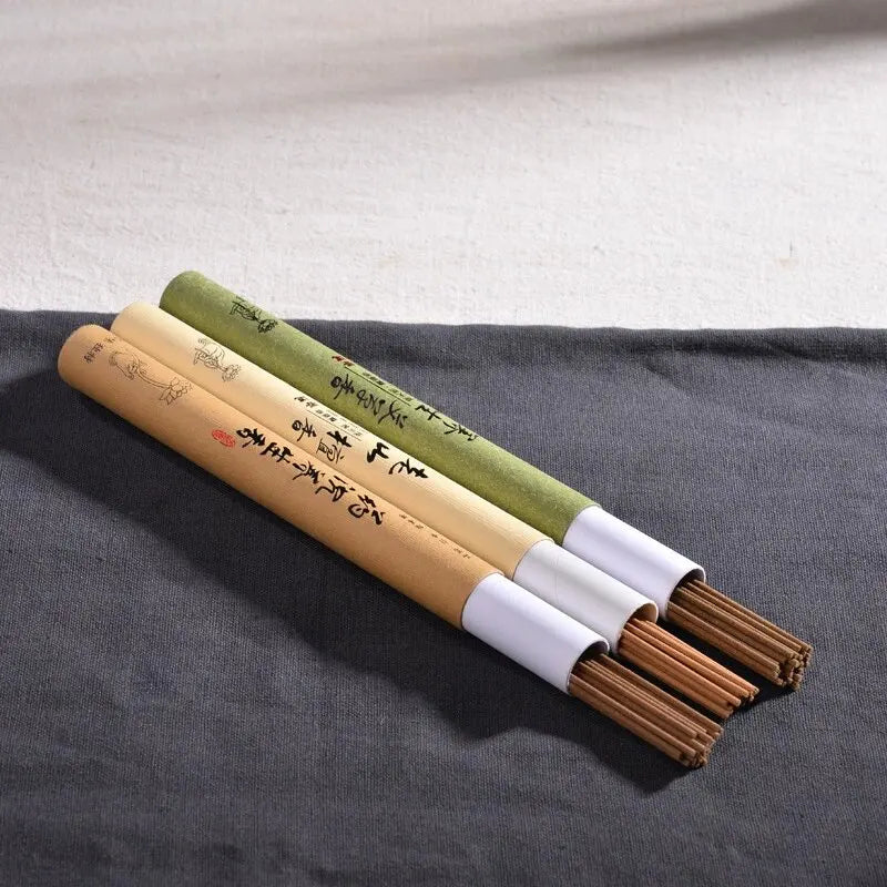 2Box Natural Sandalwood Incense Sticks 40pcs/box Sleeping Aiding Tranquilize Mind Refreshing Scents for Home Office Bedroom