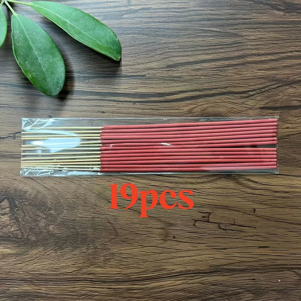 19/51/171/401/701 Dragon Blood Incense - Made from Bamboo Wood, Traditional Chinese Feng Shui Incense, Creates a Romantic Fragrance, Suitable for Home Purification, Yoga, Meditation, and Spirituality