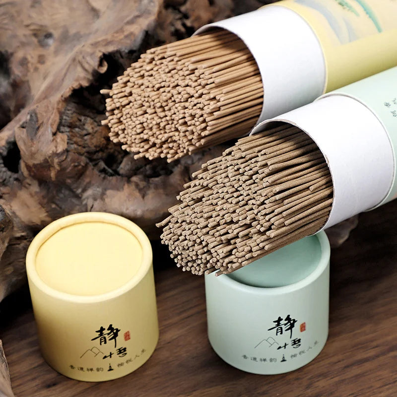400pcs Natural Sandalwood Sticks Home Incense Stick Blessing Ceremony Prayer Buddha Incense Wormwood Sandalwood Agarwood