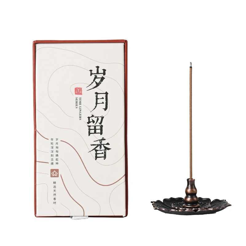 100g Chinese Old Sandalwood Agarwood Natural Incense Stick Household Indoor Temple Worship Meditation Calms Mind Joss Stick