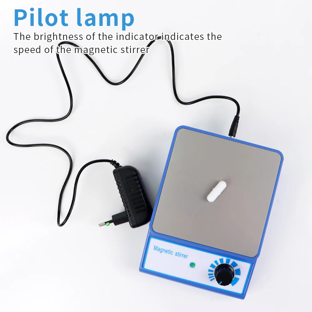Professional Magnetic Stirrer Laboratory Liquid Mixer 0-3000rpm Adjustable Speed Magnetic Mixer With Stir Bar 3000ml Capacity