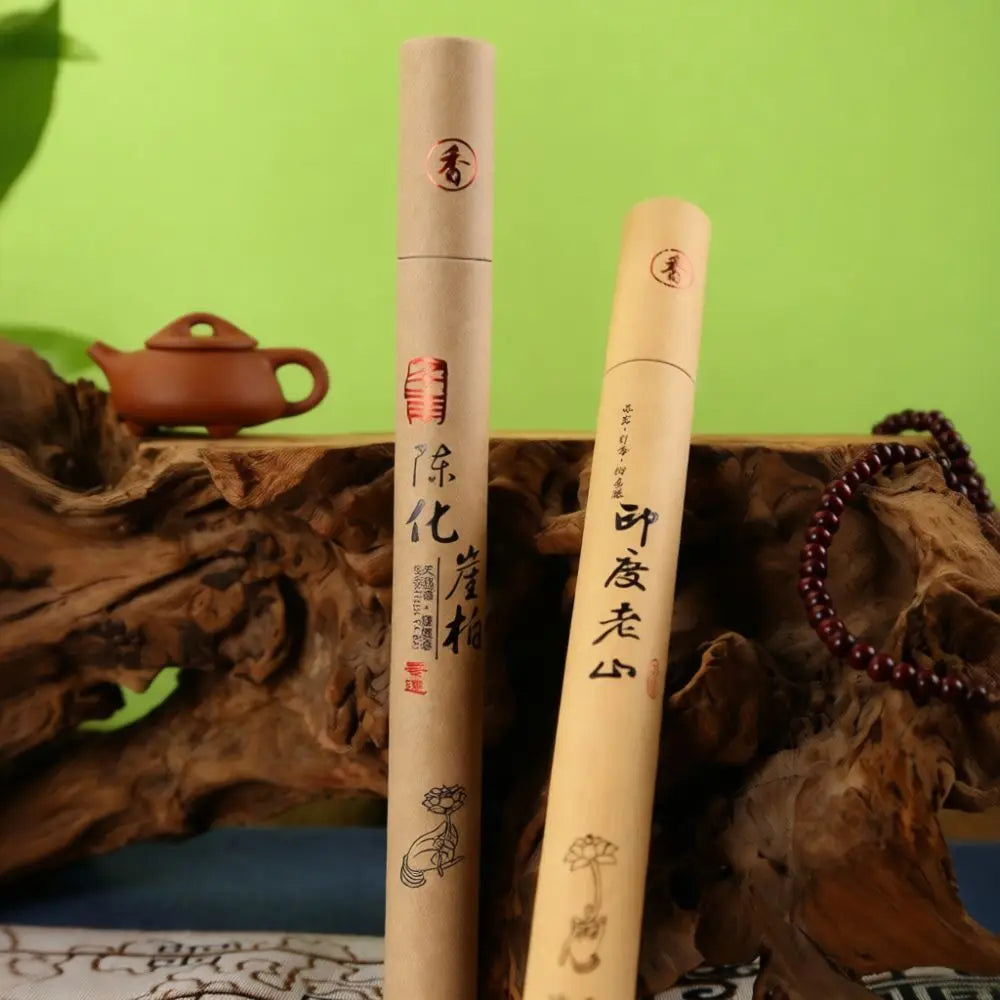 Natural Incense Sticks Sandalwood Agarwood Aromatherapy Fragrance Indoor Air Purifying Yoga Meditation Zen Home Decor Supply