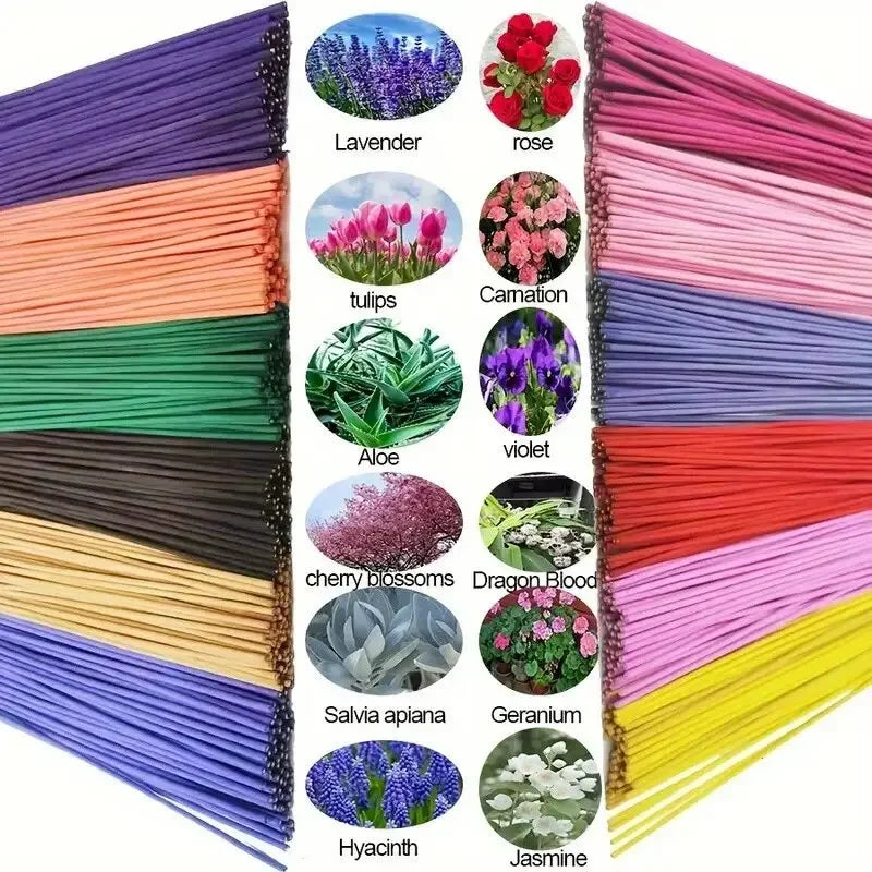50/100/200pcs/lot Natural Palo Santo Incense Sticks 22cm White Sage Sandalwood Scents for Home Yoga Meditation Stick Incenses