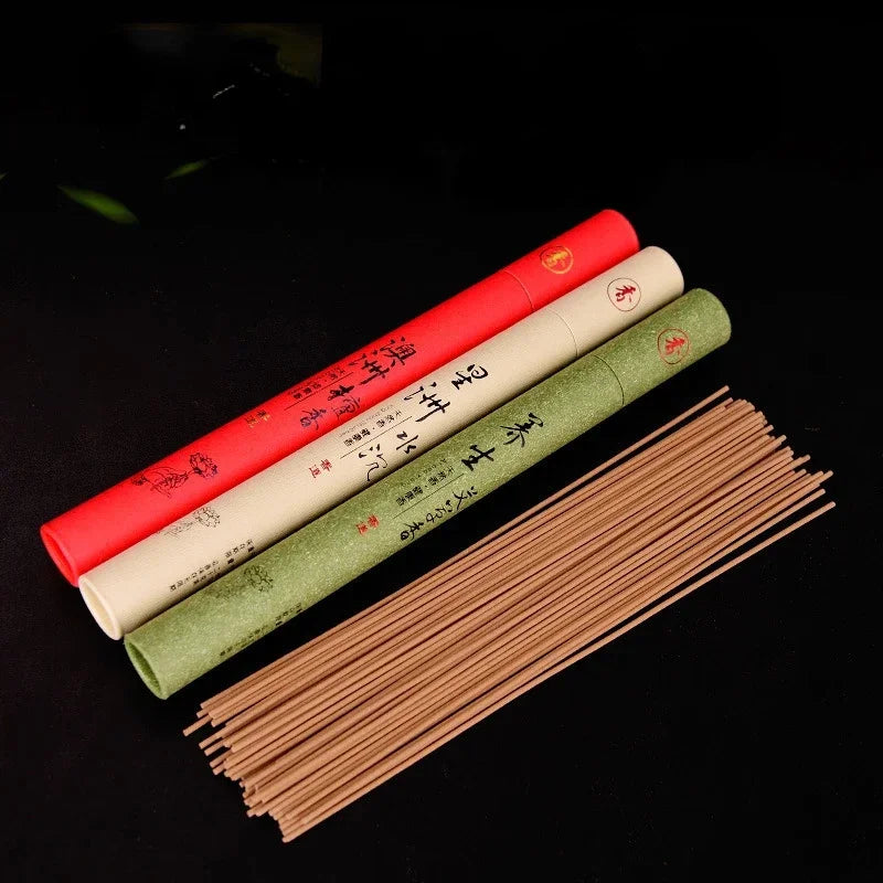 2Box Natural Sandalwood Incense Sticks 40pcs/box Sleeping Aiding Tranquilize Mind Refreshing Scents for Home Office Bedroom