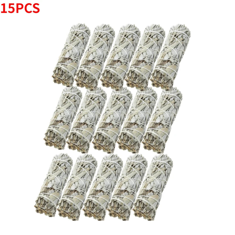 40PC White Sage Smudge Sticks Natural Incense