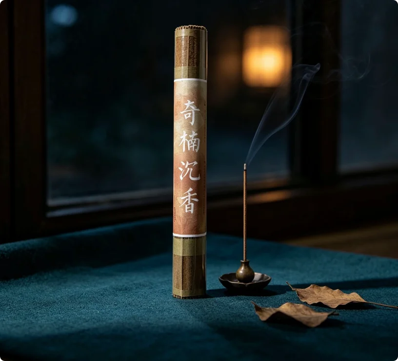 Qinan Agarwood Incense for Home Use – Suitable for Living Room, Bedroom, Office, Yoga, and Meditation