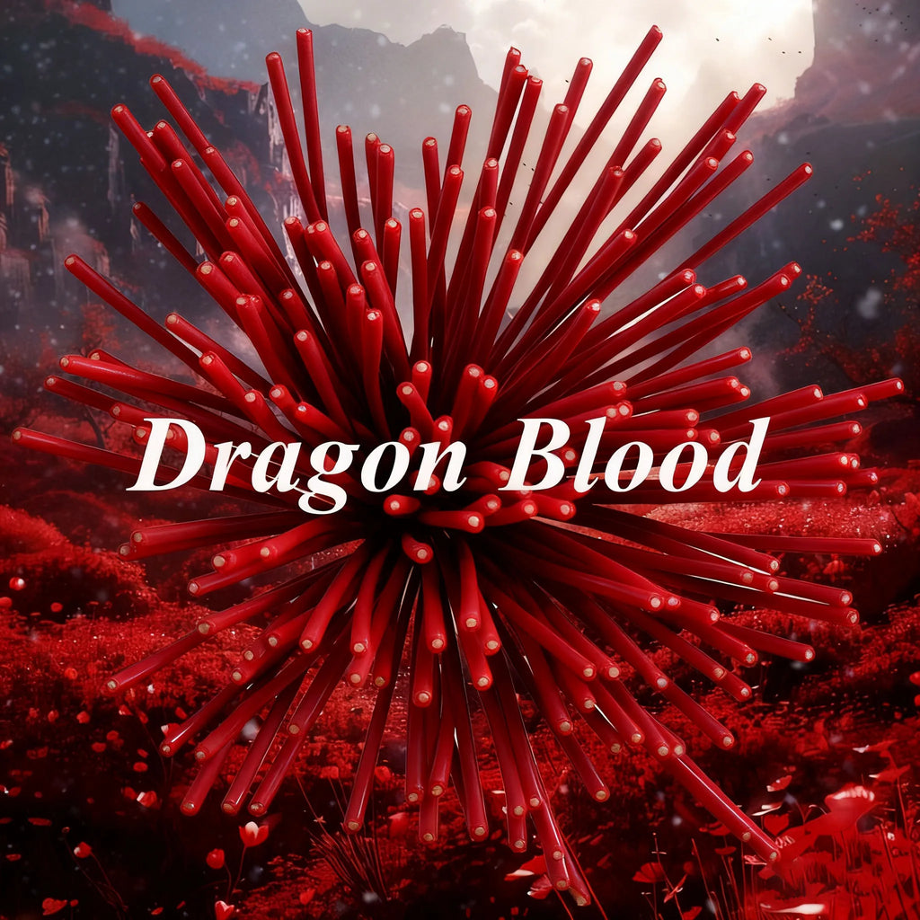 20/50/100/200/400 Pieces, Dragon's Blood Incense Sticks, 22.0cm - Rich Aroma for Home, Camping, Yoga and Meditation - Ideal Gift for St. Patrick's Day, Ramadan, Mother's Day and Father's Day, Graduation - Feather-Free, Pure Wood