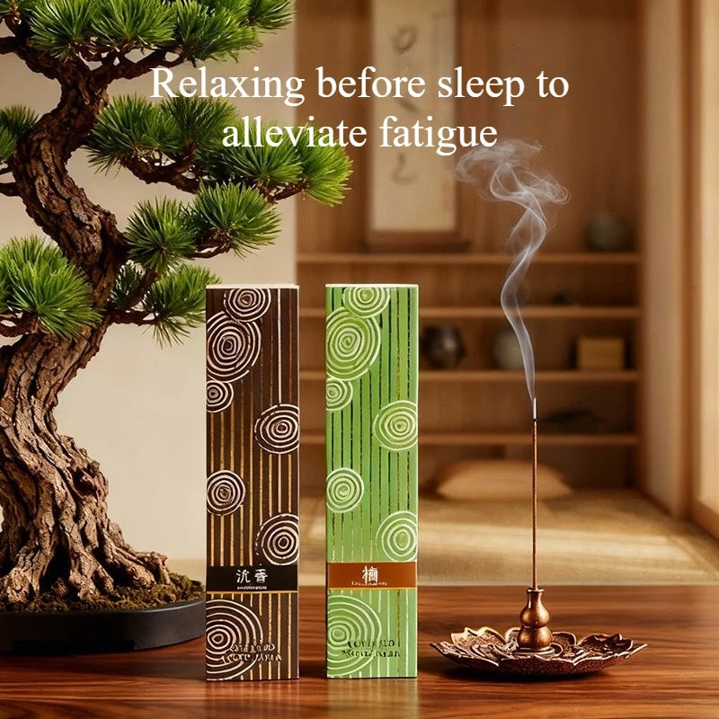 Japan Osmanthus Jasmine Incense Stick Household Temple Worship Meditation Promotes Sleep Calms Mind Removes Odors Joss Stick