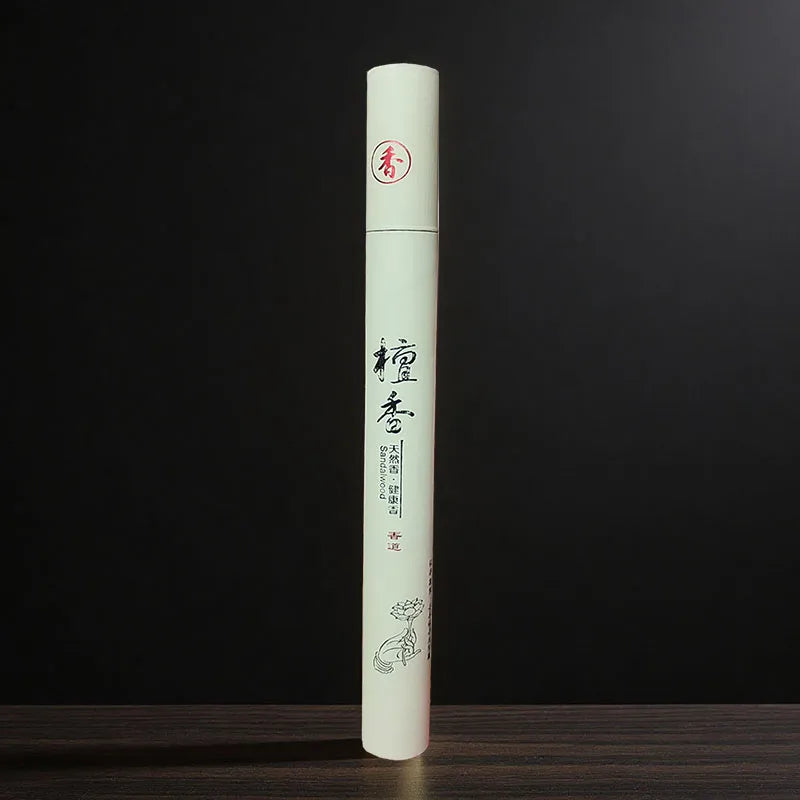 40 sticks Natural Sandalwood Incense Sticks for Home Aroma Blessing Ceremony Buddha Pray Stick Home Fragrance Woodland Incense