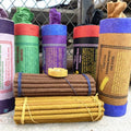 30 Sticks Nepal Pure Natural Palo Santo Incense  DIY Household To Relieve The Spirit Color Short Tube Line Incense NAGCHAMPA
