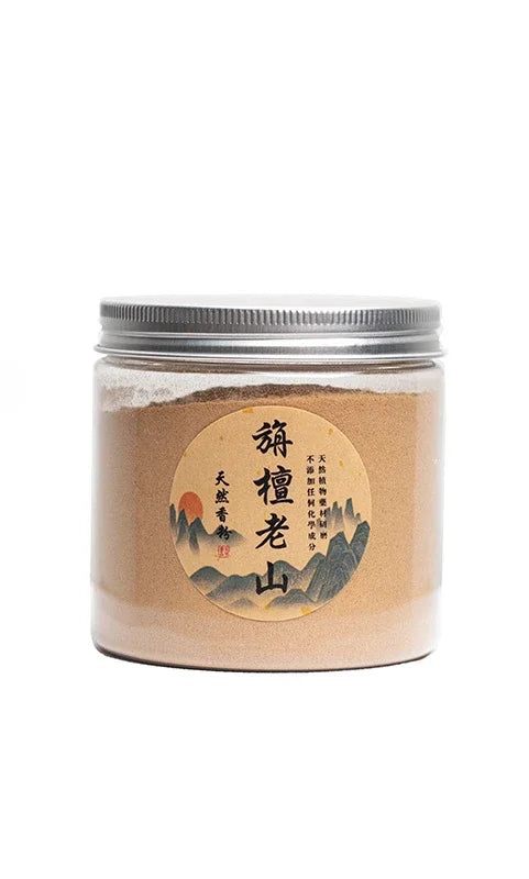 120g Natural Raw Wood Incense Powder Household/office Agarwood Sandalwood Fireproof Air Fumigation/ Incense Making Material