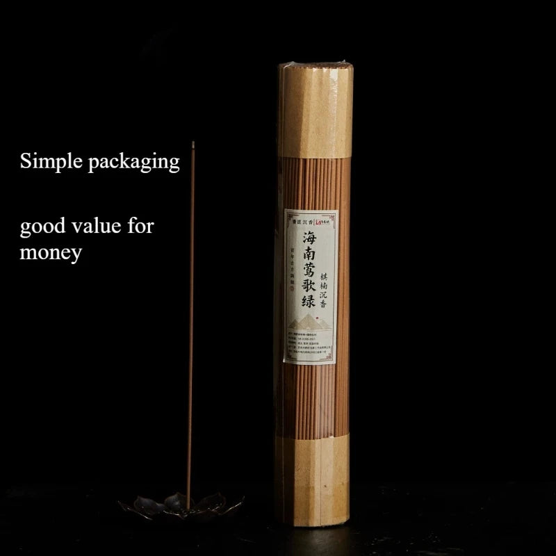 Yingge Green Qinan Agarwood Stick Incense Relax Mind A Sweet Floral Aroma Soothe Bedroom/Yoga Room Clean Air Stick Incense