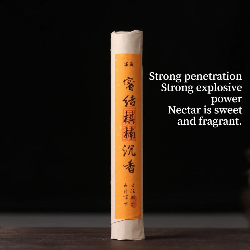 100g High-grade Honey-knot Chinan Agarwood Incense Sticks Household Tea House Hotel Invigorating Spirit Purifying Air Joss Stick