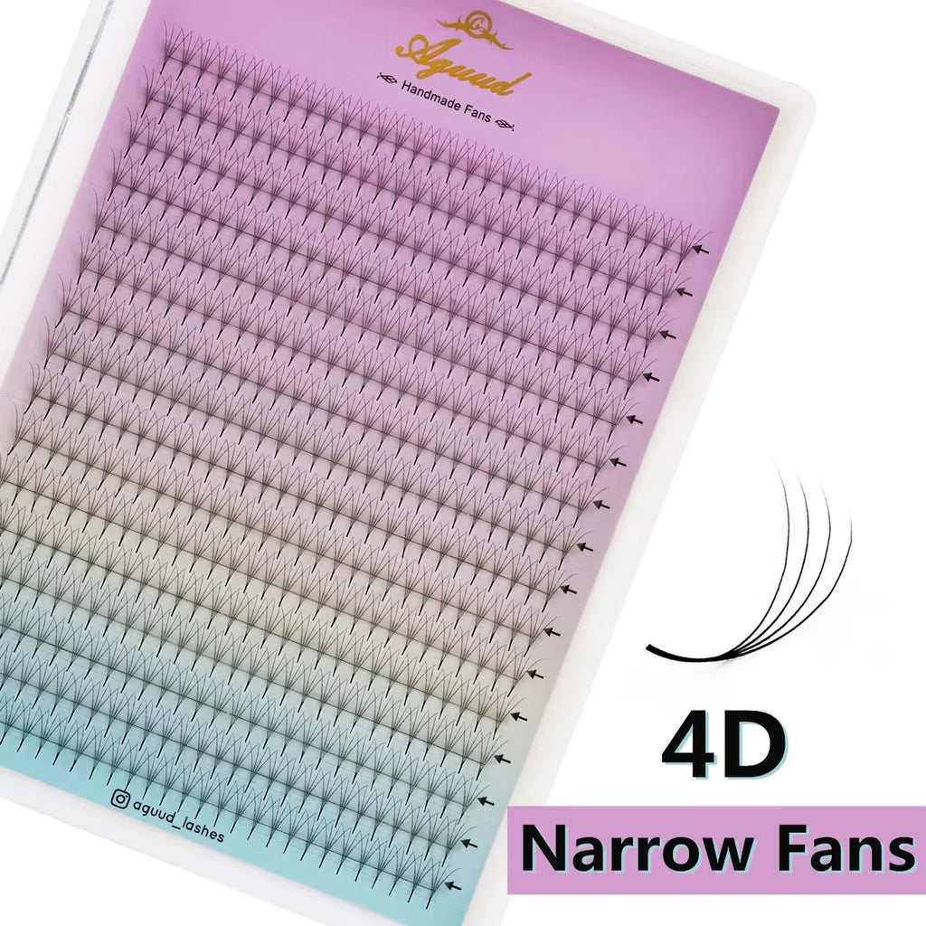 AGUUD XL Premade Volume Fan Lashes 4D-8D Natural Long