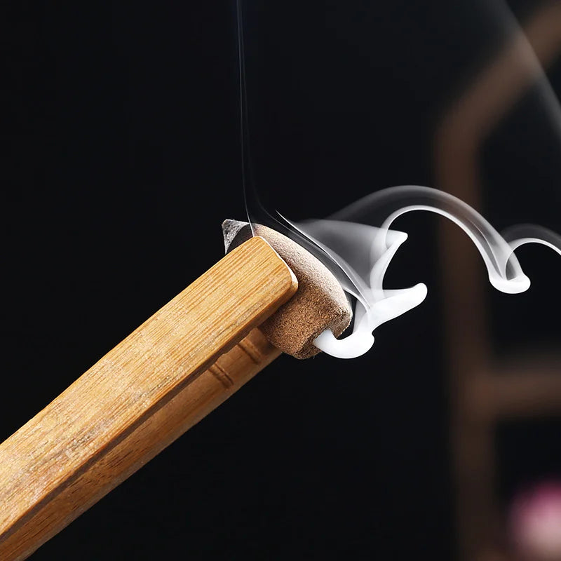 Backflow Incense Old Mountain Sandalwood and Agarwood Tearoom Livingroom Purify The Air Temple Worship of Buddha Cone Incense