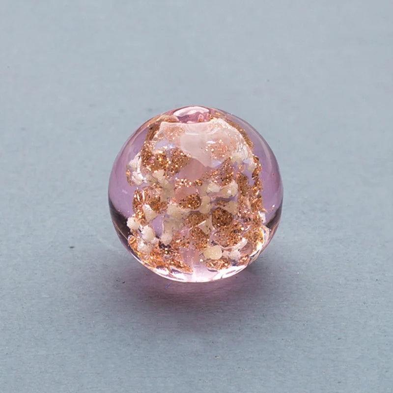 Round Lampwork Glass Beads 8mm 10mm 12mm Loose Beads for Jewelry Making