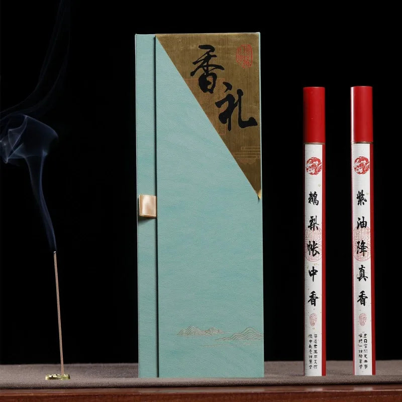 20g Agarwood Incense Sticks Descending True Fragrance Household Tea Invigorating Spirit Soothing Mind Purifying Air Joss Stick