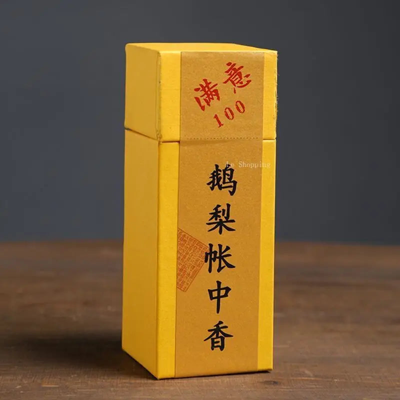 10.5cm Square Incense Stick Old Mountain Sandalwood Nha Trang Agarwood Worship Buddha in Temples Meditation Indoor Purify Air
